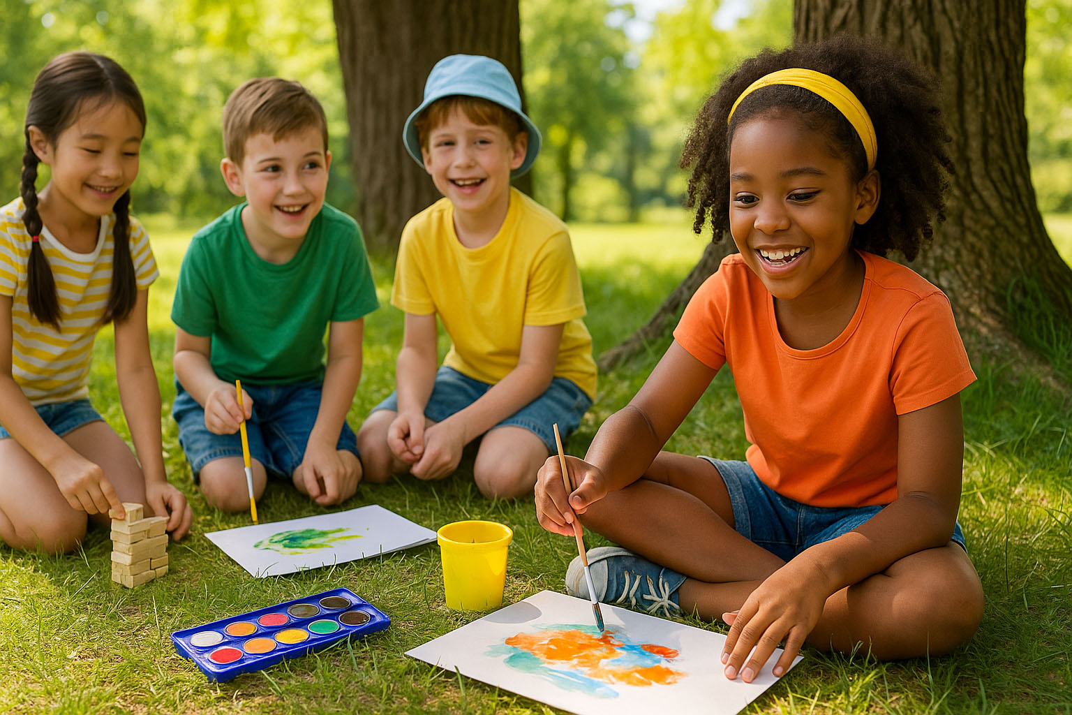 Summer camp activities